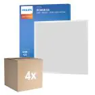 Flerpack 4x Philips LED Panel Ledinaire RC065B G5 28W 3400lm - 830-840 CCT | 60x60cm - UGR 